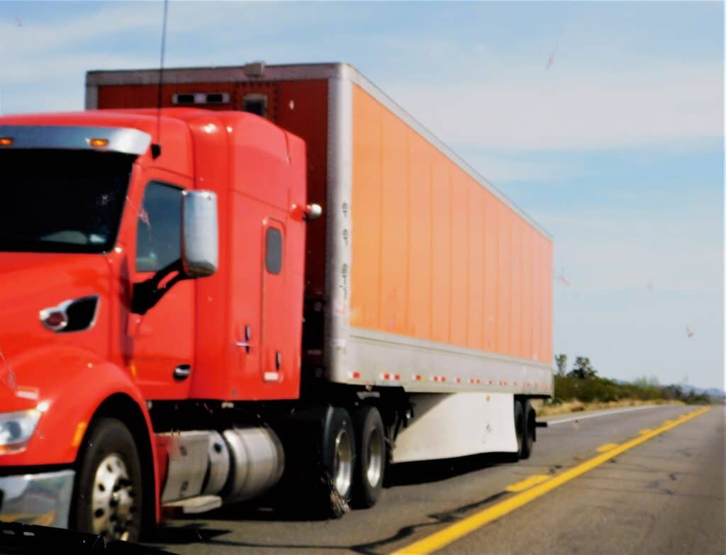 Intermodal import trucking services